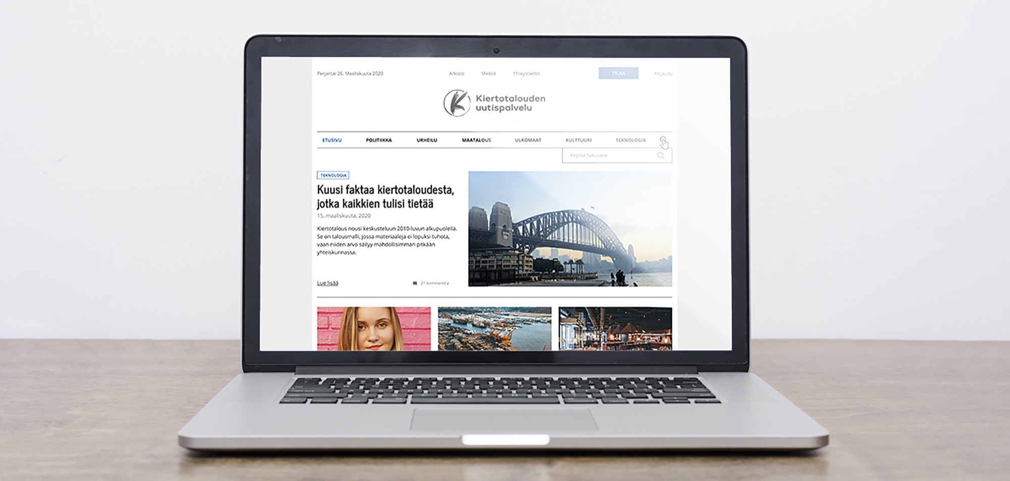 Circular Economy News project